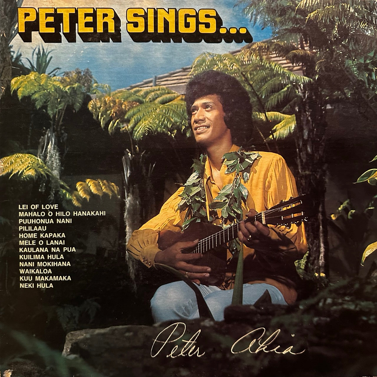 Peter Ahia – Peter Sings