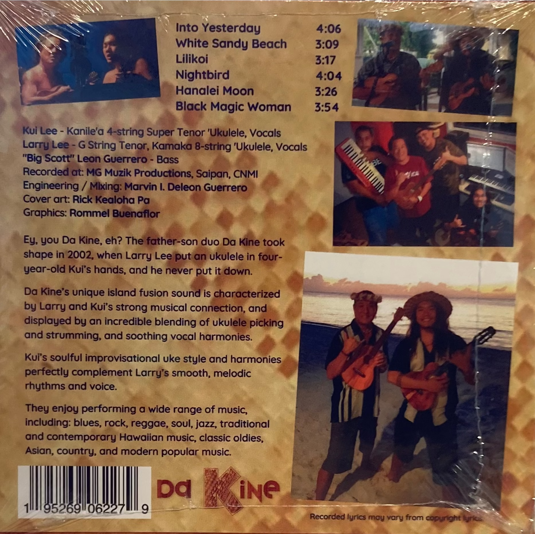 Da Kine - Da Kine [CD]