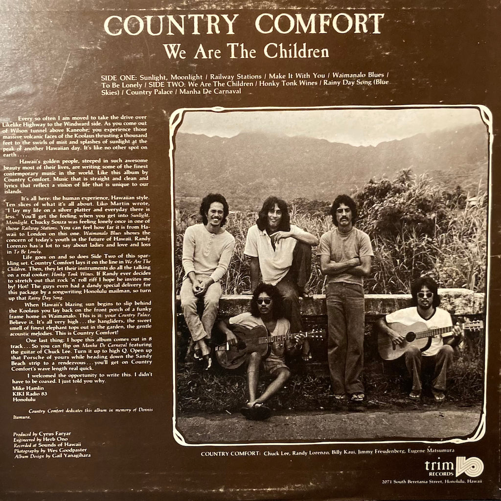 Country Comfort - We Are The Children