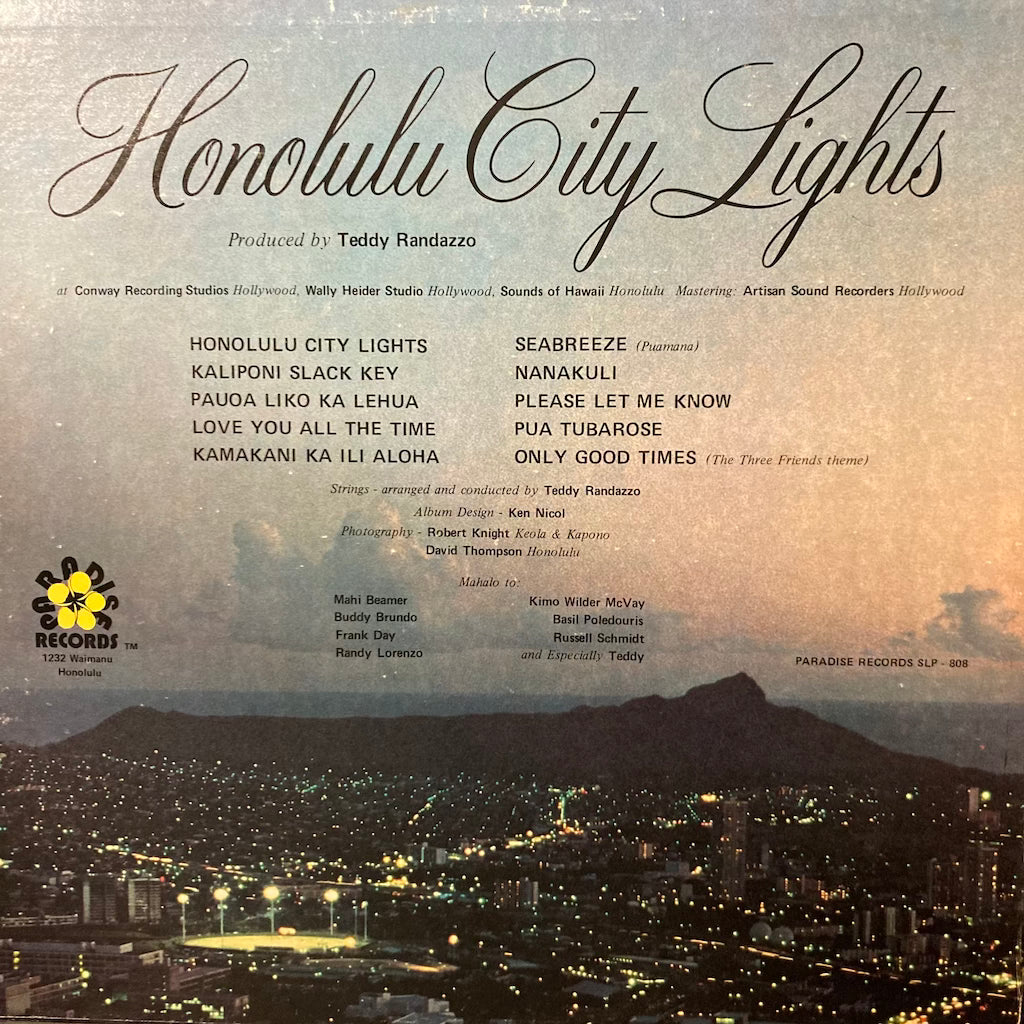 Keola & Kapono Beamer - Honolulu City Lights