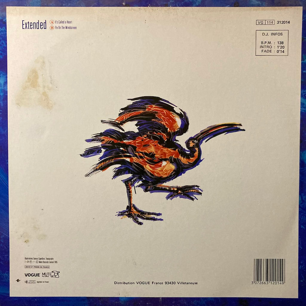 Depeche Mode - It's Called A Heart / Fly On The Windscreen 12"