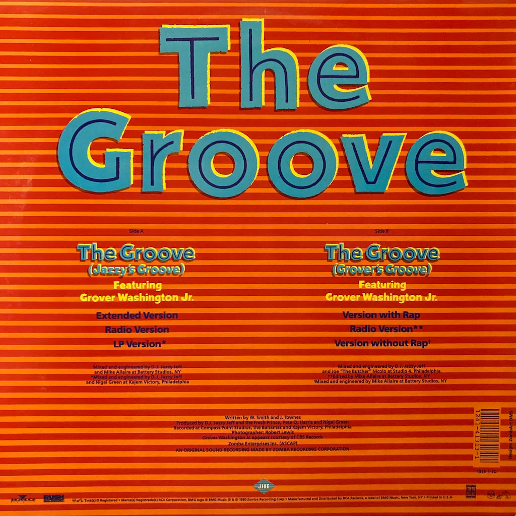 DJ Jazzy Jeff & The Fresh Prince - The Groove 12"