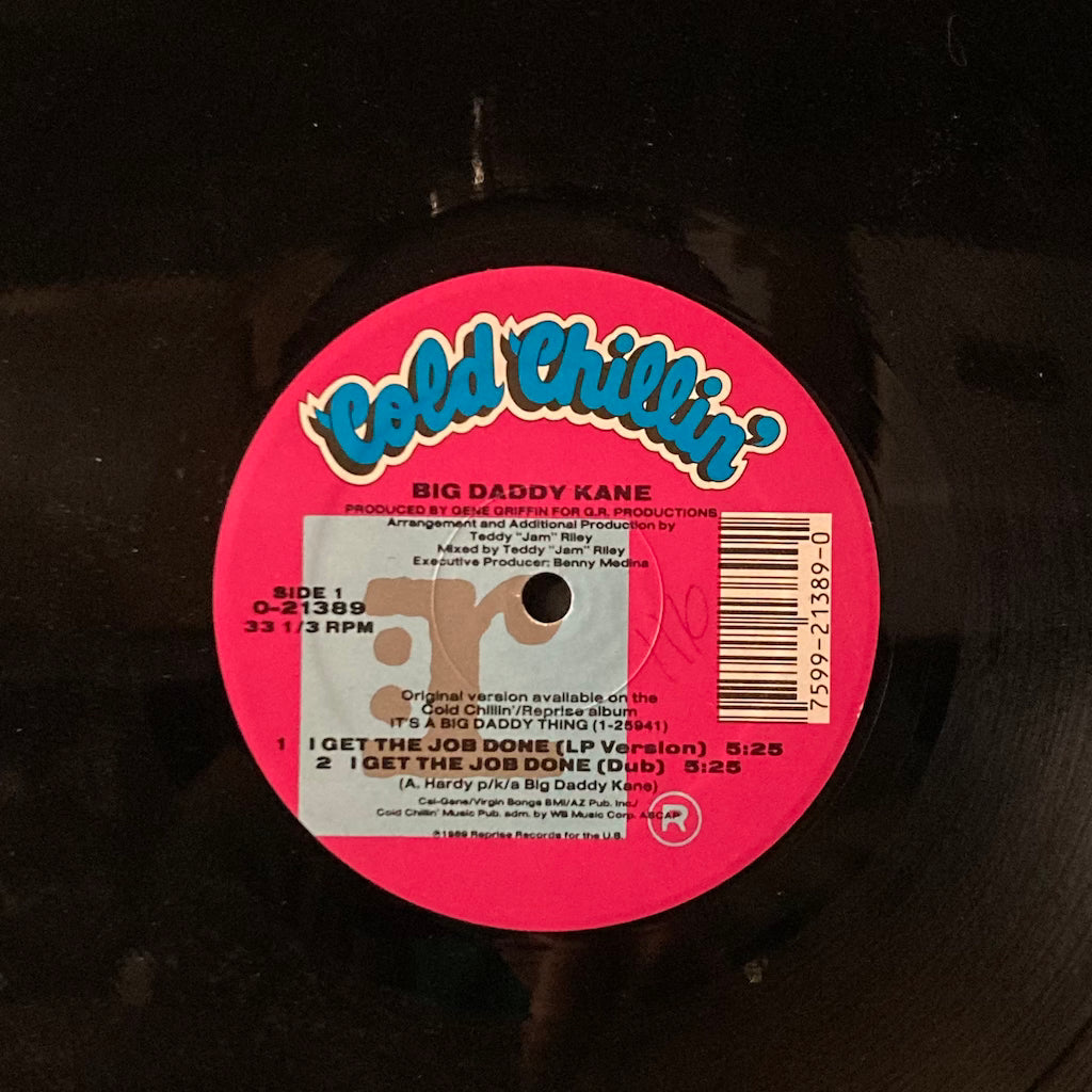 Big Daddy Kane - I Get The Job Done/Big Daddy's Theme 12"