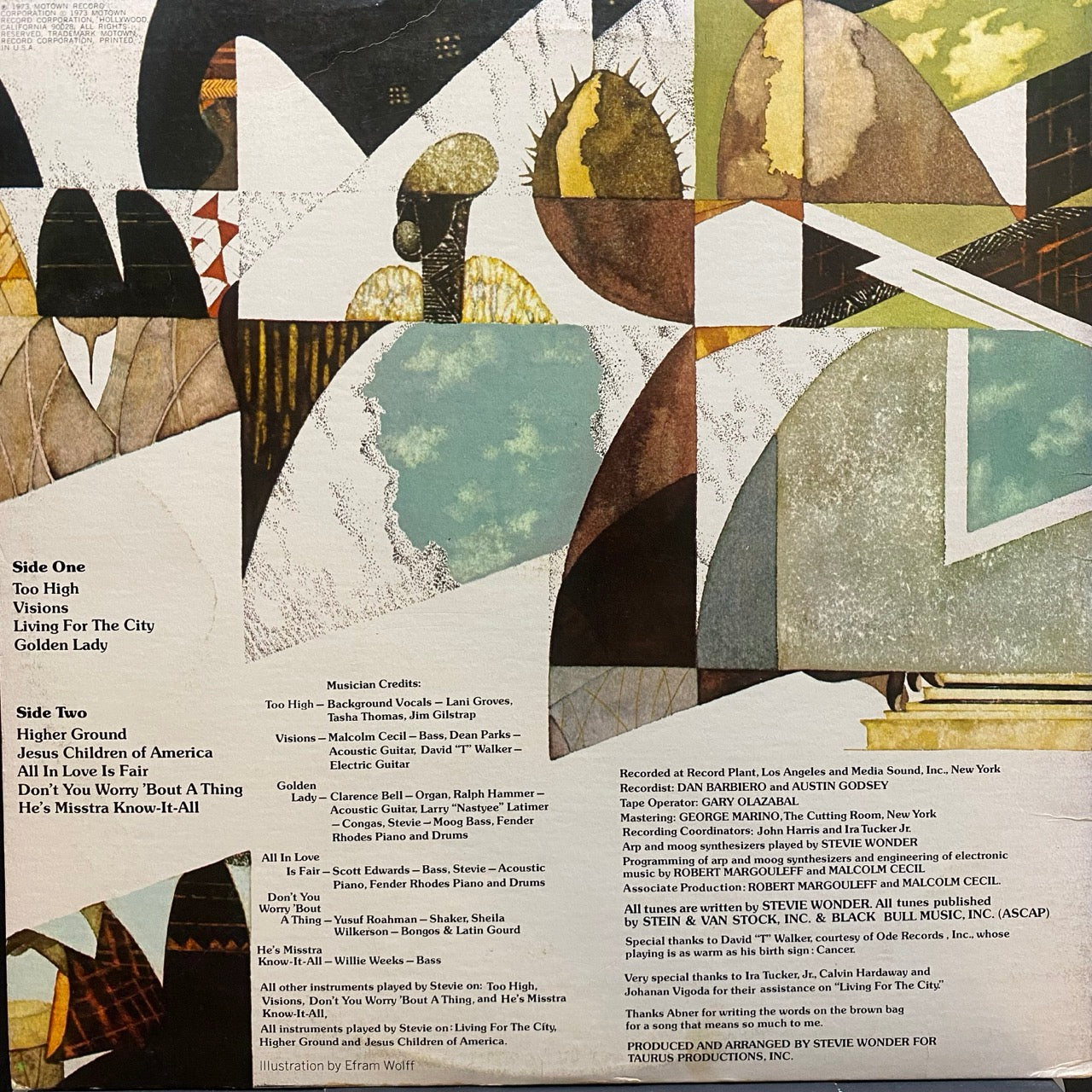 Stevie Wonder – Innervisions