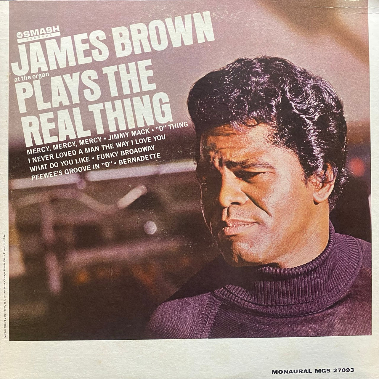 James Brown – James Brown Plays The Real Thing