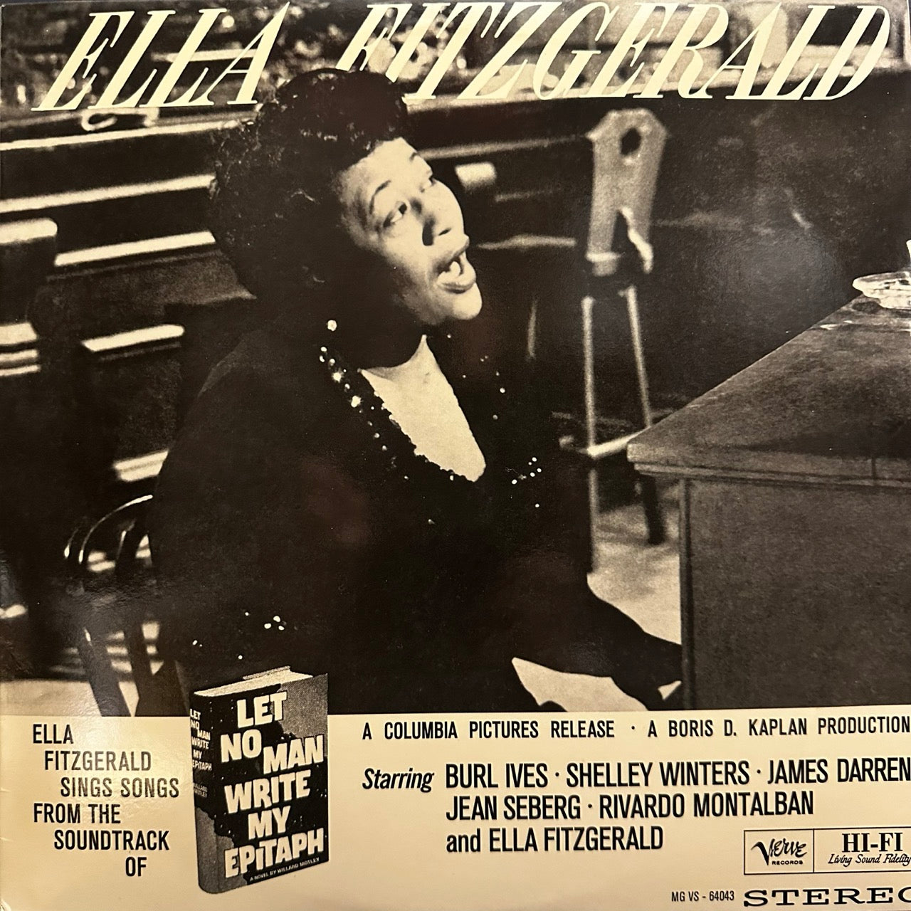 Ella Fitzgerald – Ella Fitzgerald Sings Songs From Let No Man Write My Epitaph