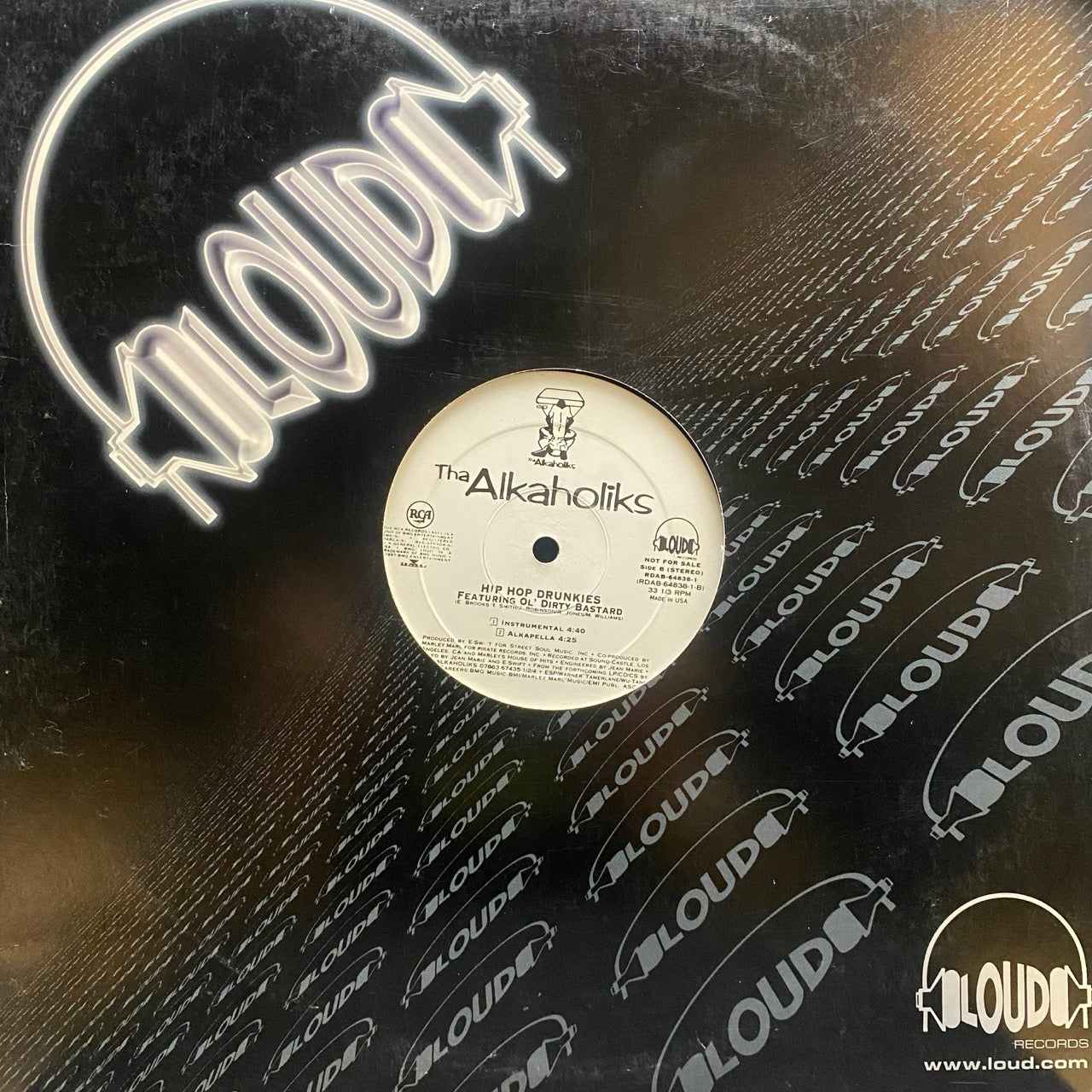 Tha Alkaholiks Feat. Ol' Dirty Bastard – Hip Hop Drunkies [12"]