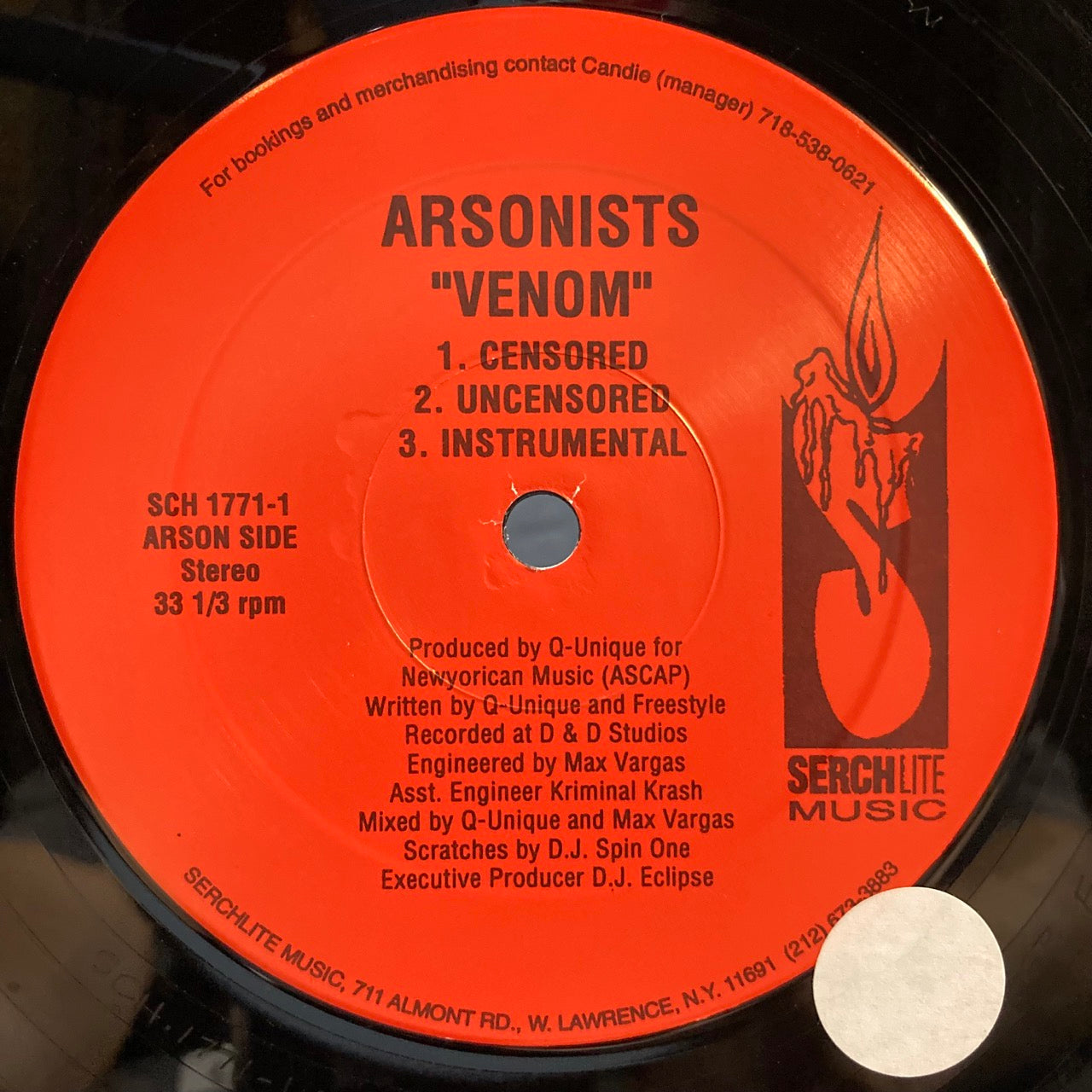 Arsonists - Venom [12"]