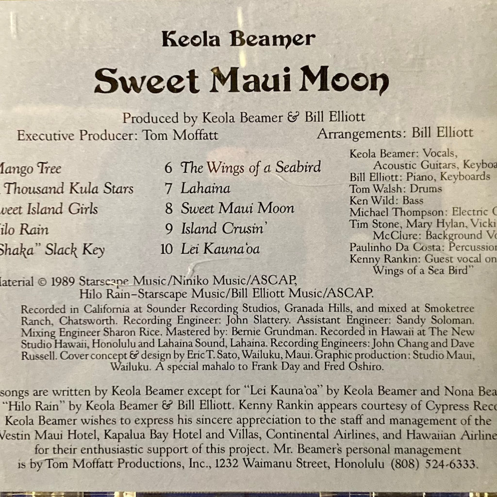 Keola Beamer - Sweet Maui Moon CD