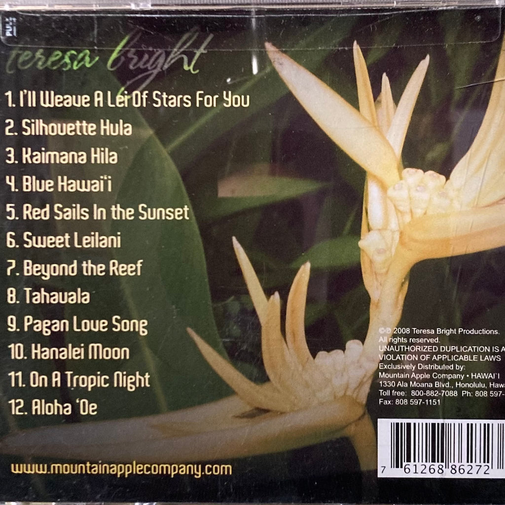 Teresa Bright - Tropic Rhapsody CD