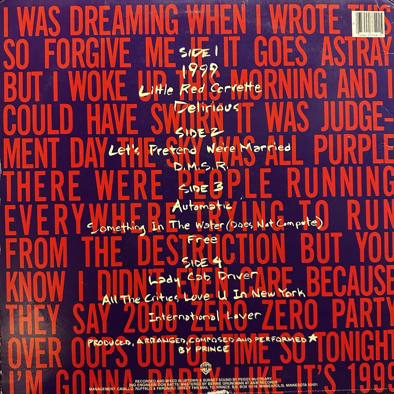 Prince – 1999 [2LP]