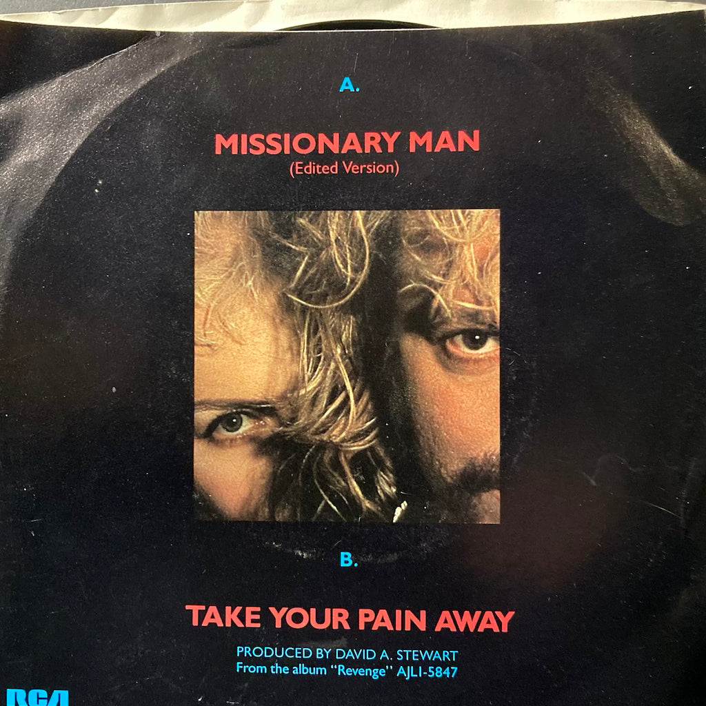 Eurythmics - Missionary Man/Take Your Pain Away [7"]