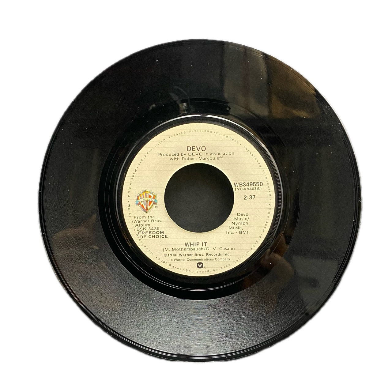 Devo – Whip It / Turn Around [7"]