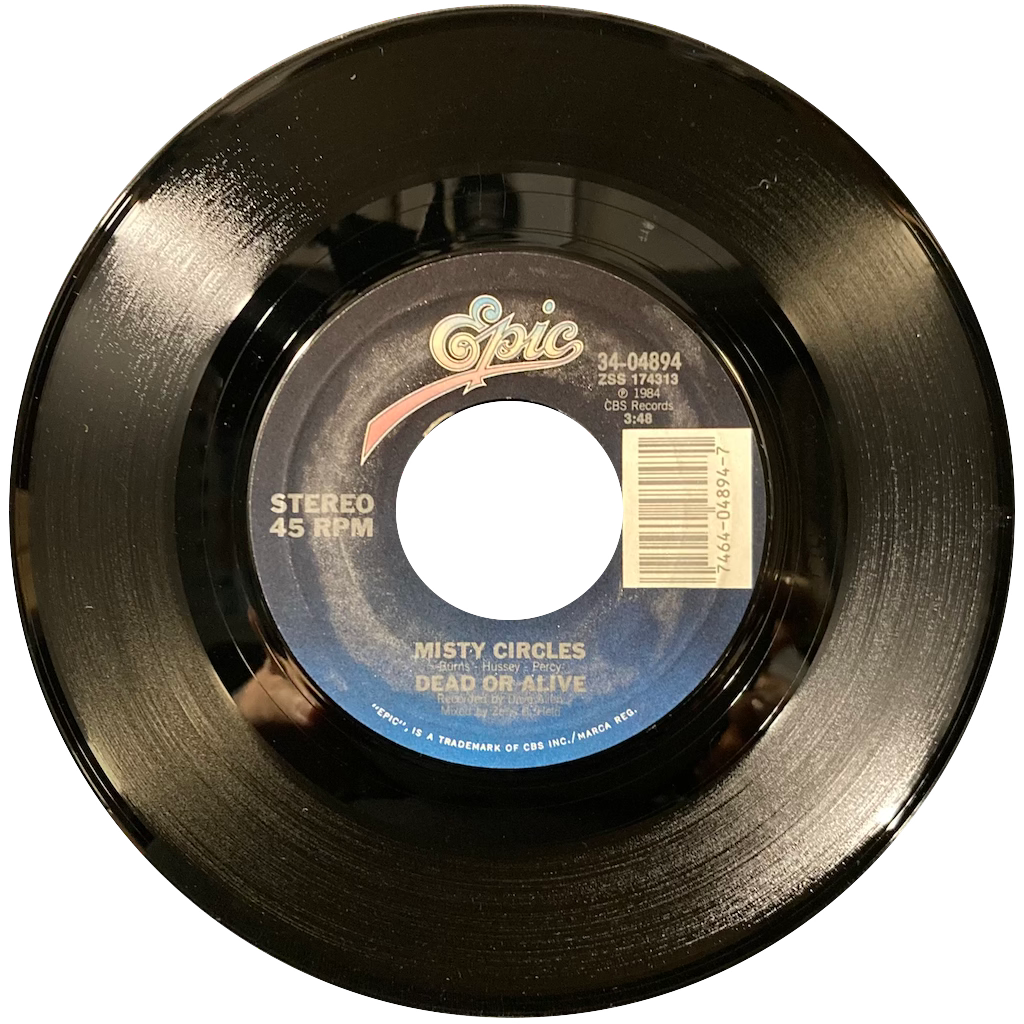 Dead Or Alive - Misty Circles/You Spin Me Around (Like A Record) [7"]