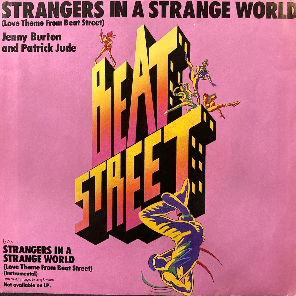 Jenny Burton and Patrick Jude - Strangers In A Strange World/Instrumental [7"]