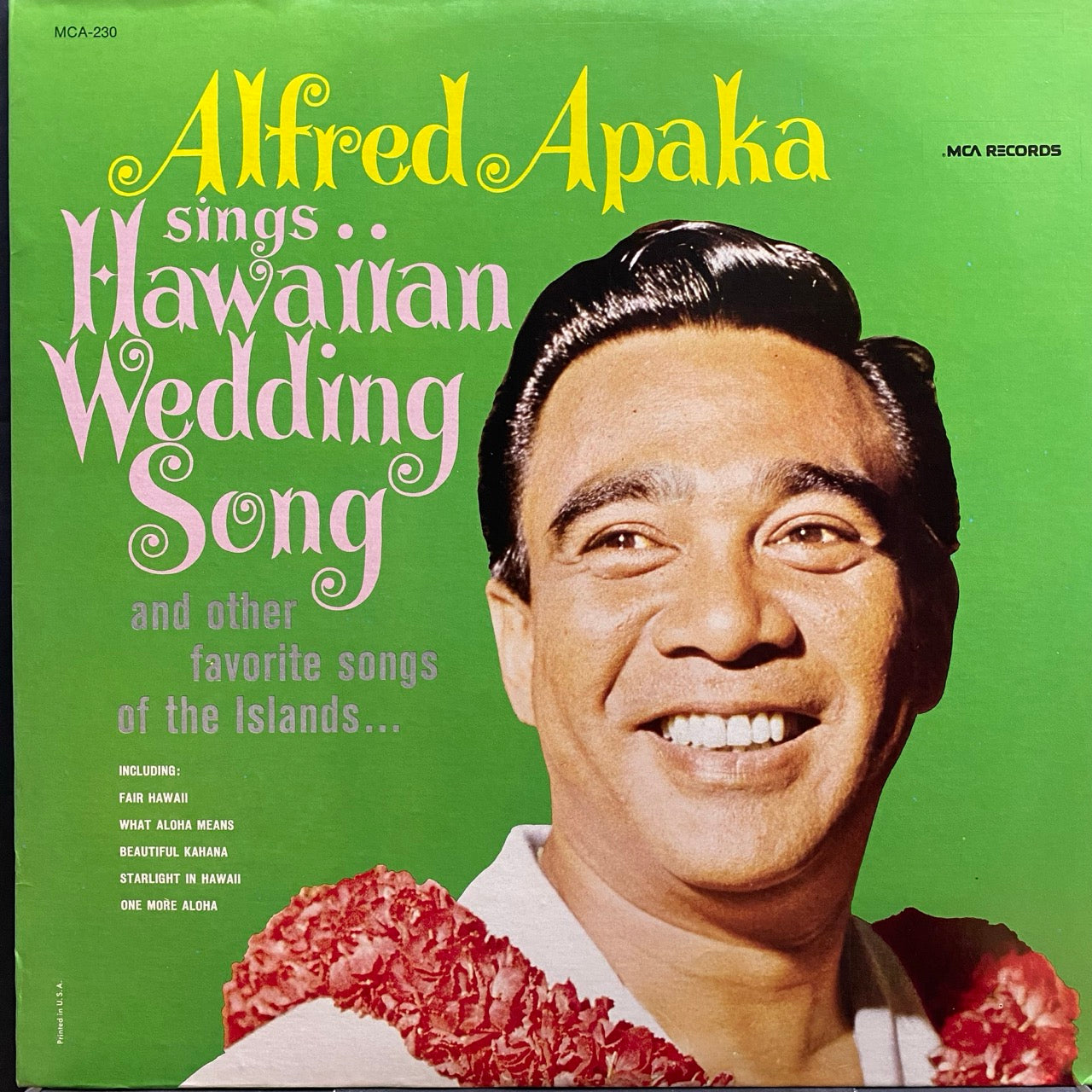Alfred Apaka – Sings The Hawaiian Wedding Song