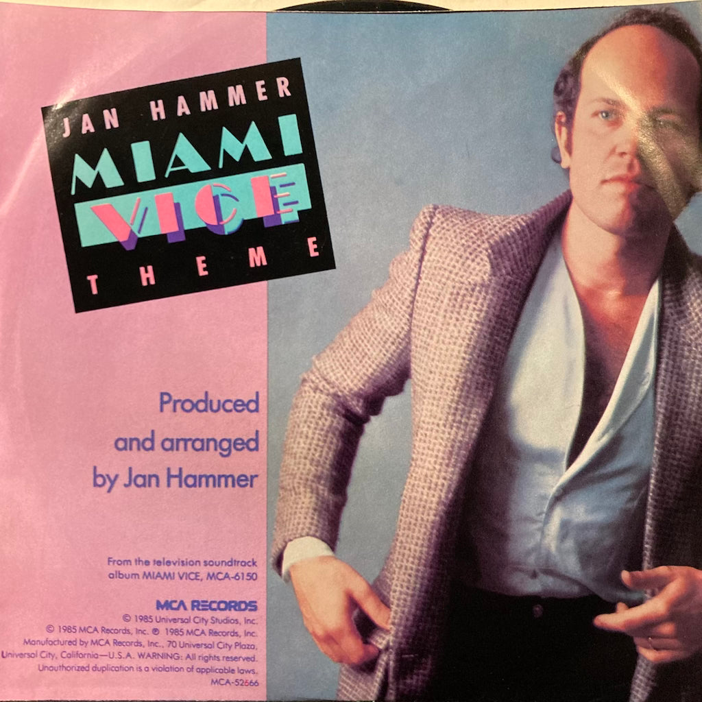 Jan Hammer - Miami Vice Theme [OST - 7"]