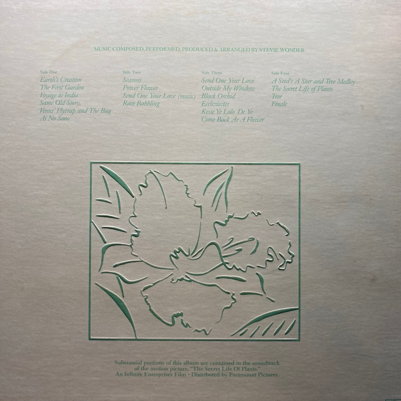 Stevie Wonder - Journey Through The Secret Life of Plants [2LP]
