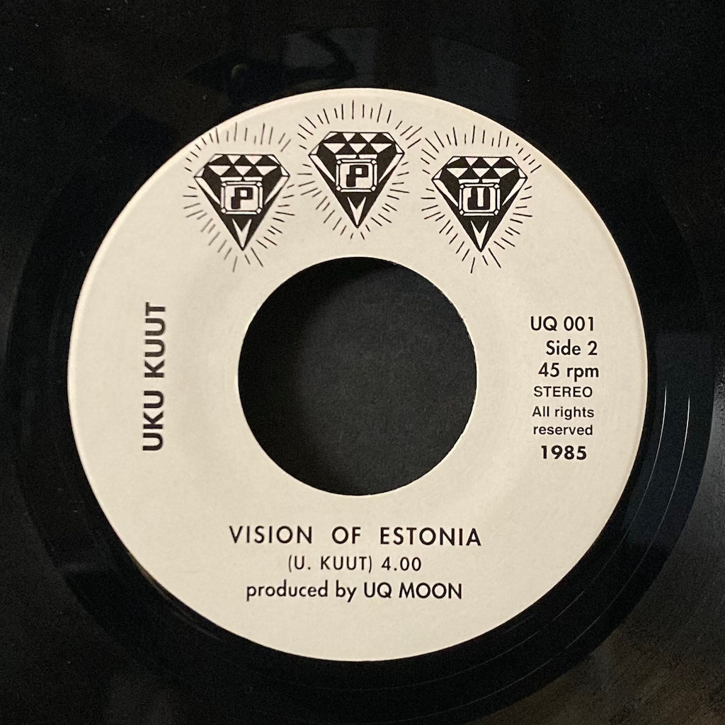 Uku Kuut - I Don't Have To Cry/Vision Of Stonia 7"