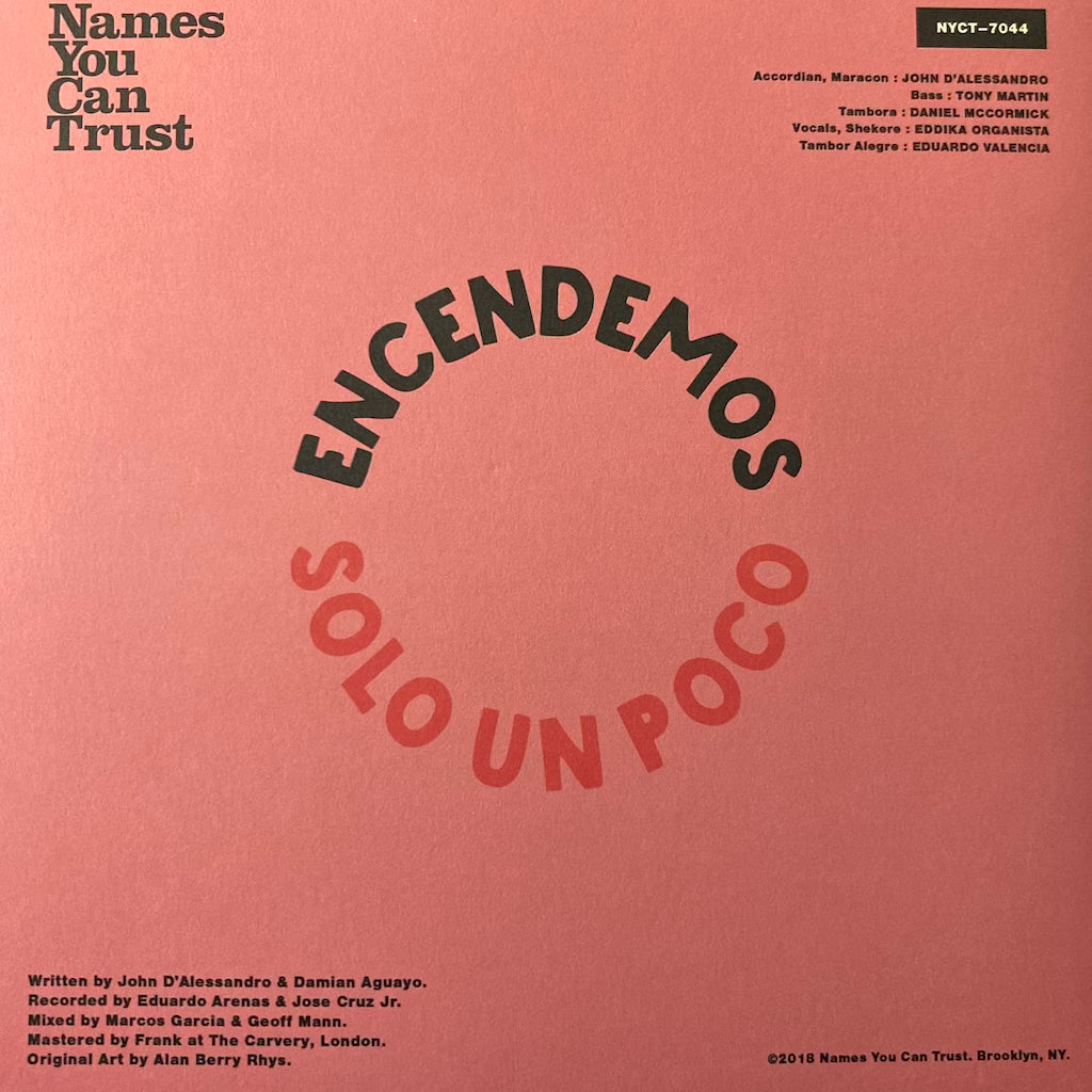 Yanga - Encendemos/Solo Un Poco 7"