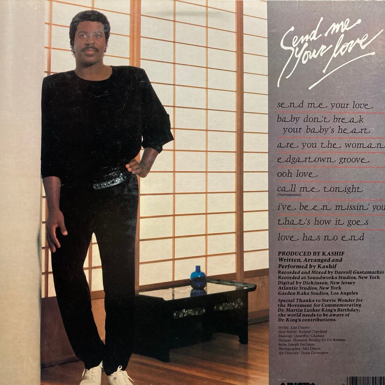 Kashif - Send Me Your Love