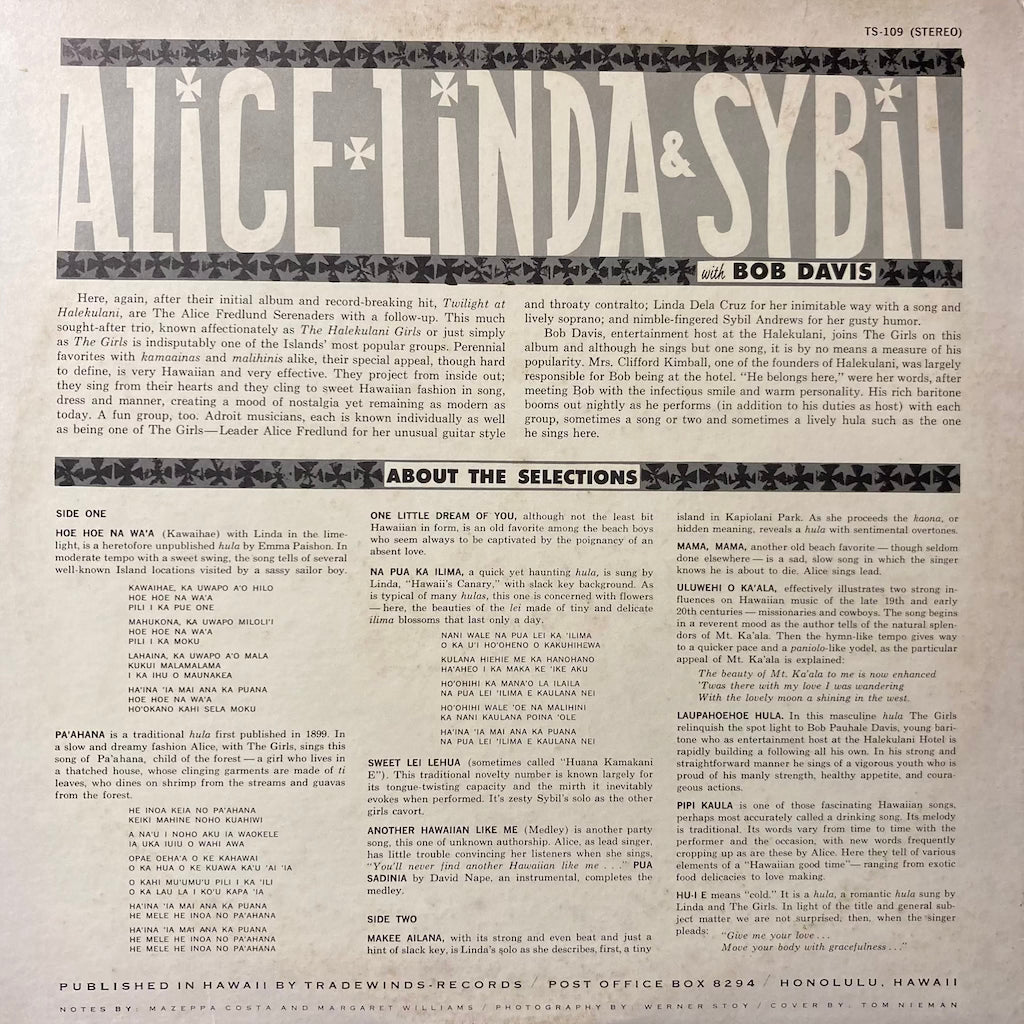 Alice, Linda & Sybil - Alice Linda & Sybil