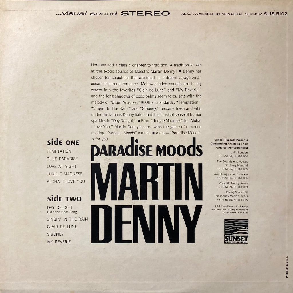 Martin Denny - Paradise Moods