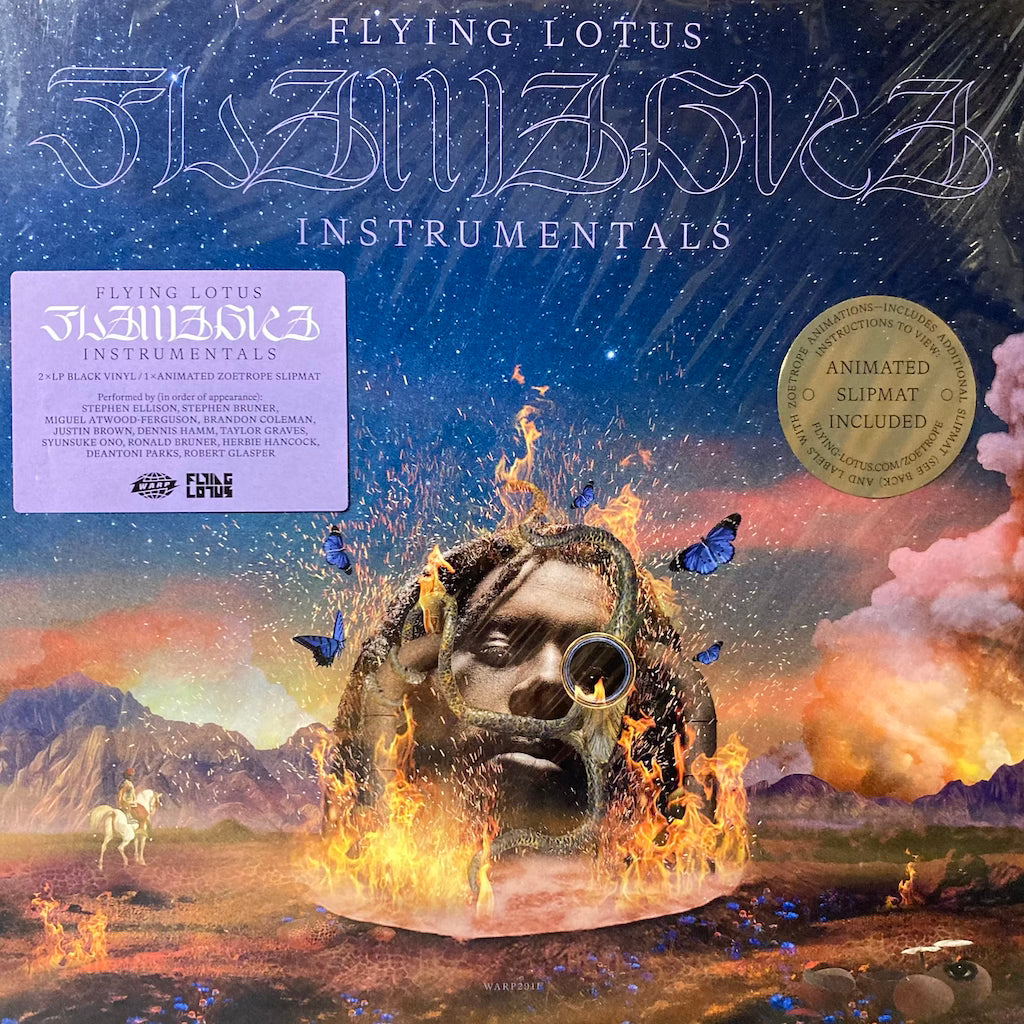 Flying Lotus - Flamagra Instrumentals [2LP Black Vinyl + 1 Animated Zoetrope Slipmat]