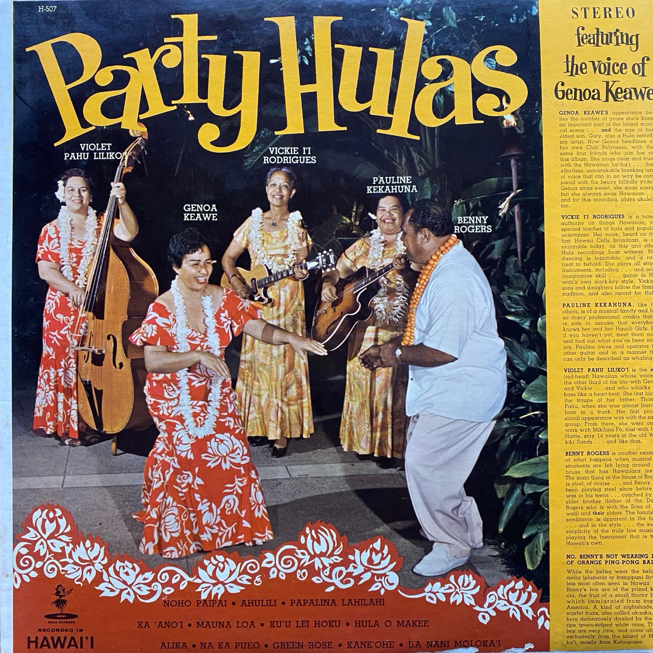 Genoa Keawe – Party Hulas