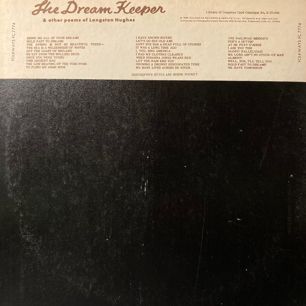 Langston Hughes - The Dream Keeper