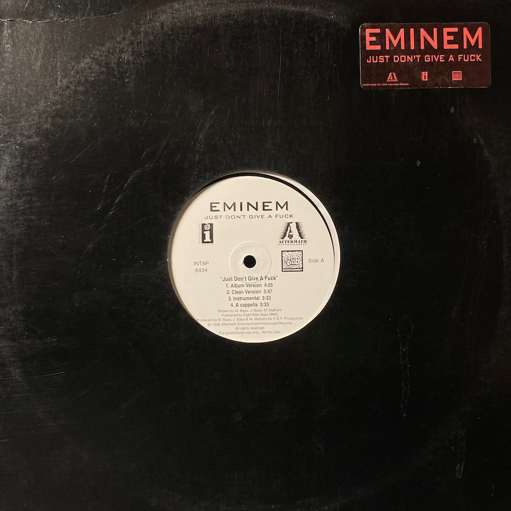 Eminem - Just Don't Give A Fuck/Brain Damage [12"]