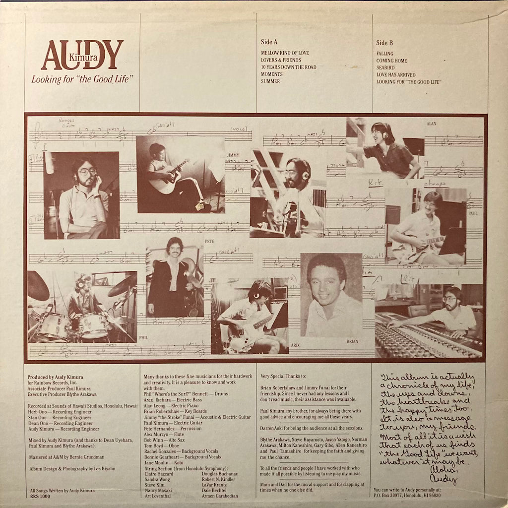 Audy - Looking for The "Good Life"