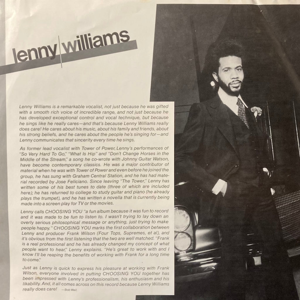 Lenny Williams - Choosing You