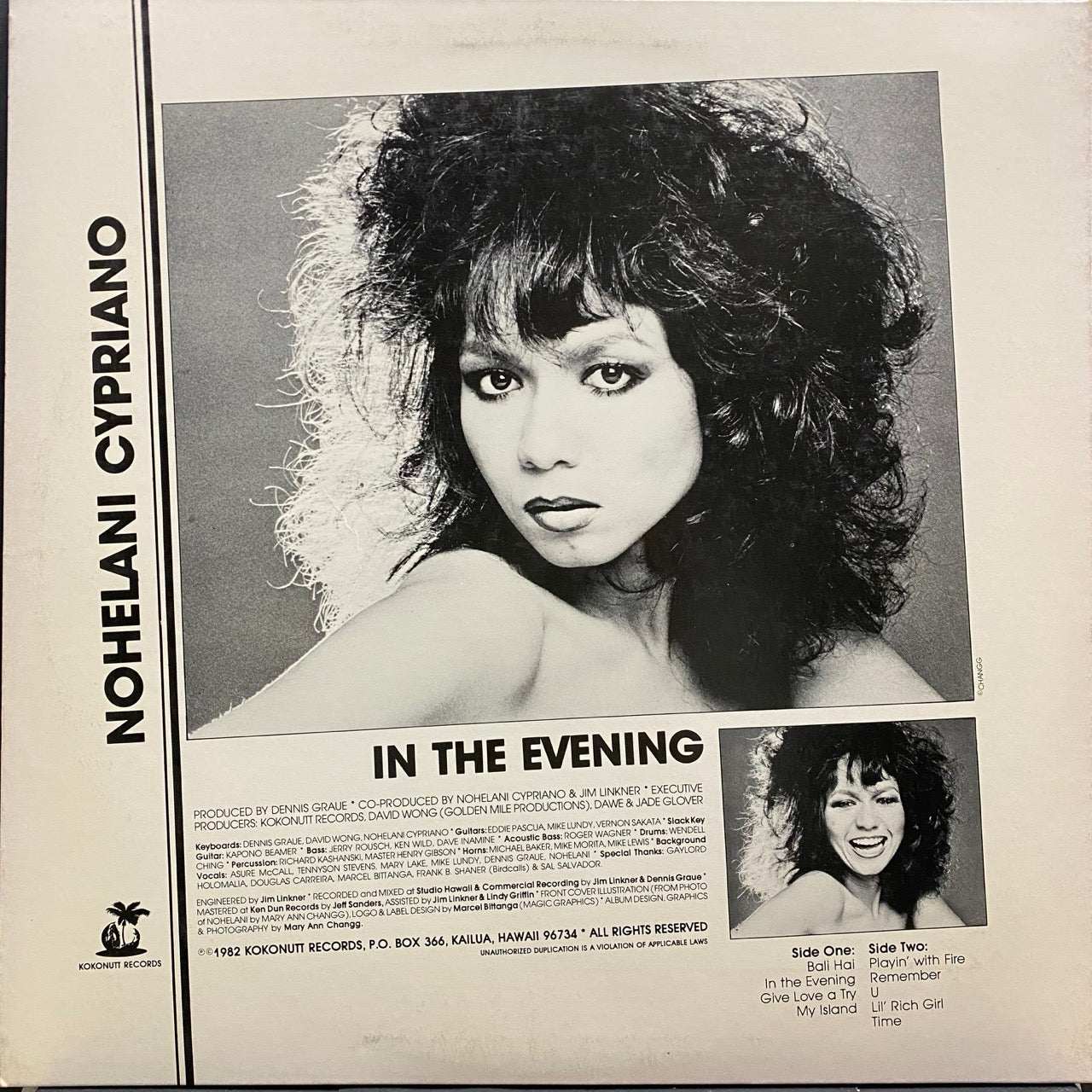 レコード Nohelani Cypriano - NOHELANI