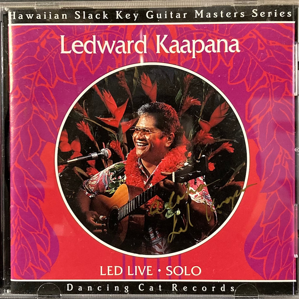 Ledward Kaapana - Led Live Solo [CD]