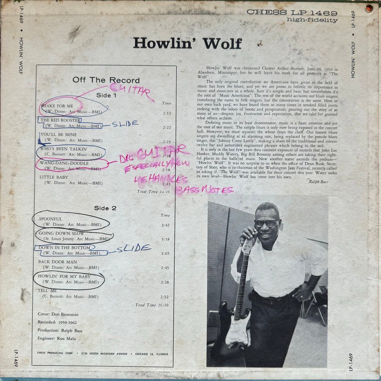 Howlin' Wolf - Howlin' Wolf' [1965 Mono Pressing]