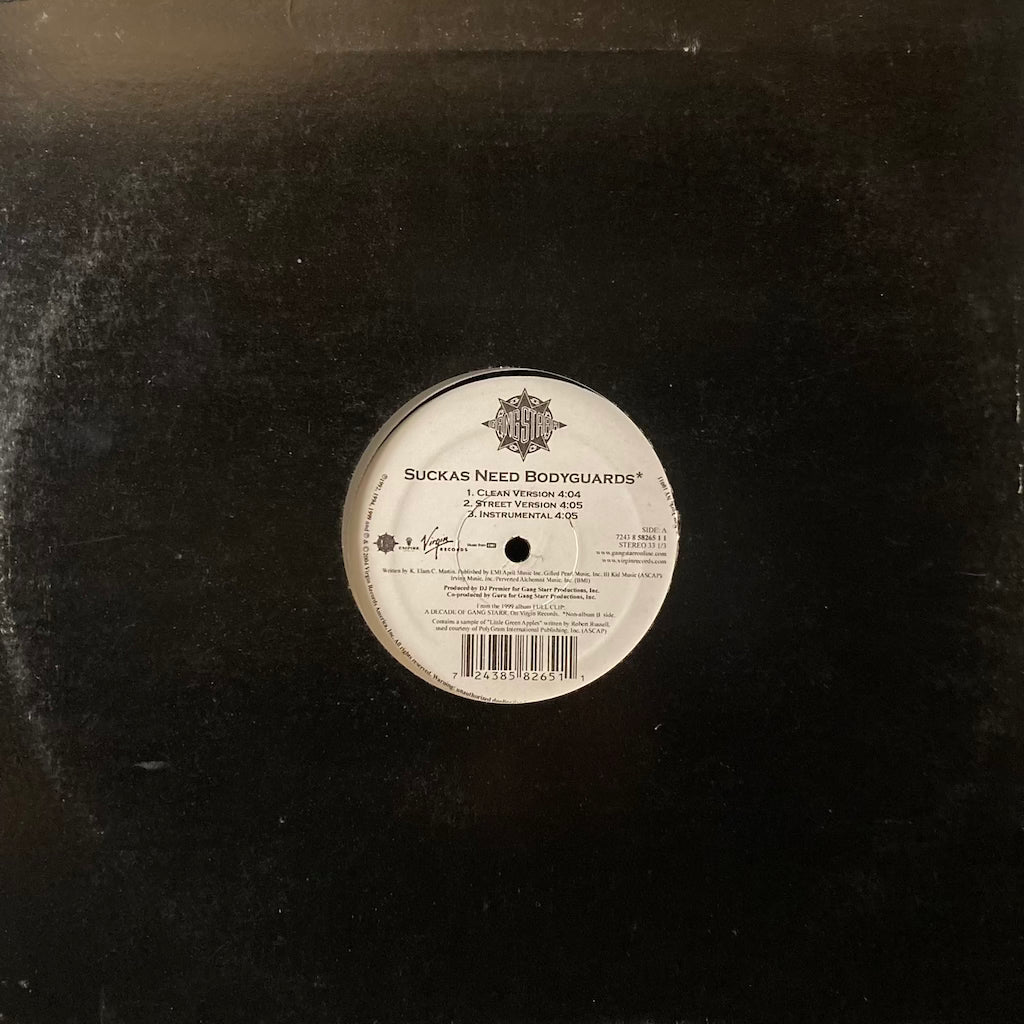 Gang Starr - Suckas Need Bodyguards/The ? Remains 12"