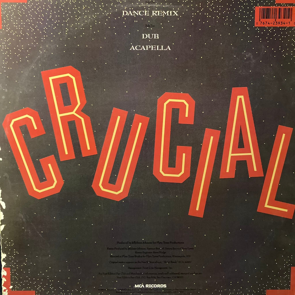 New Edition - Crucial 12"