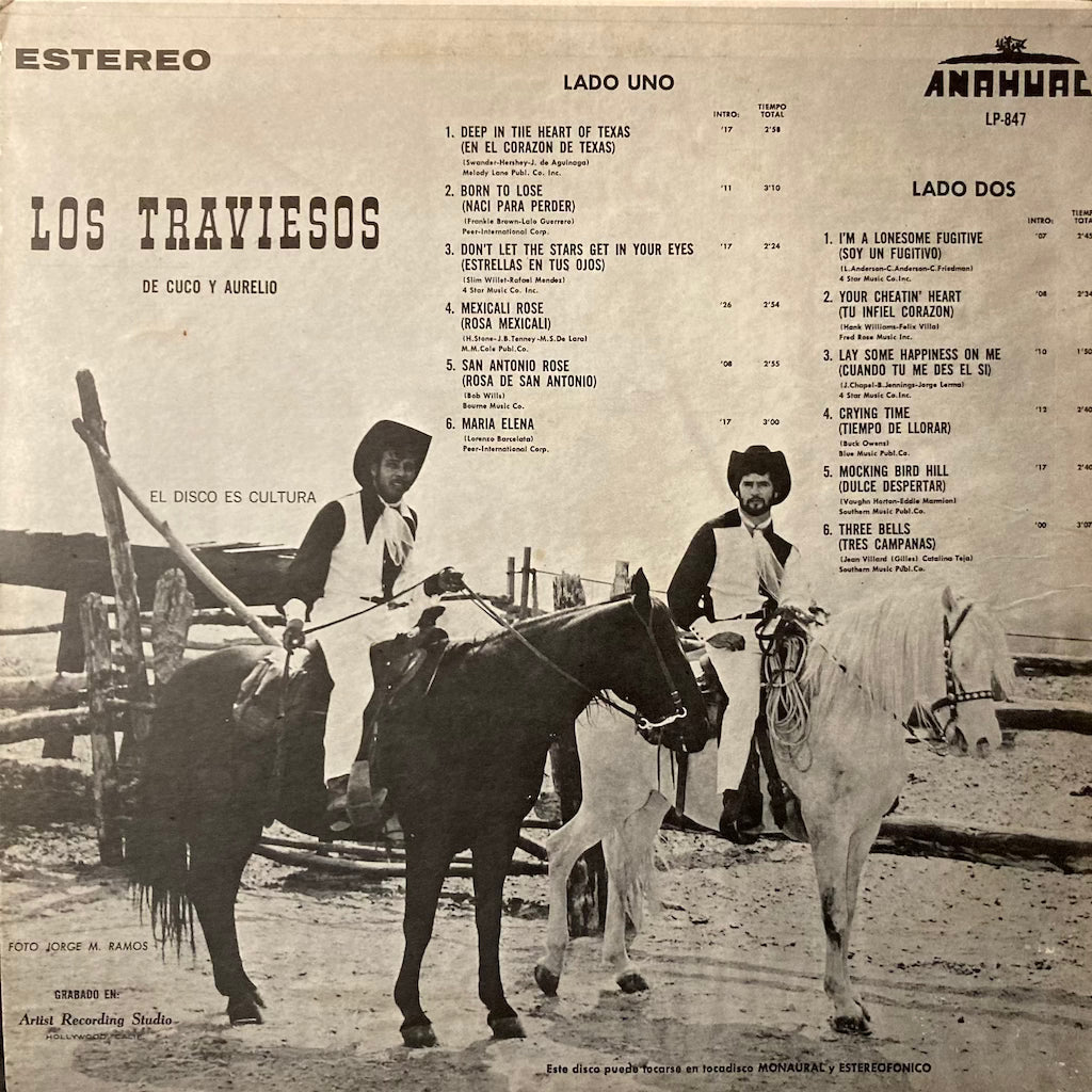 Los Traviesos de Cuco y Aurelio - Country & Western Vol.2