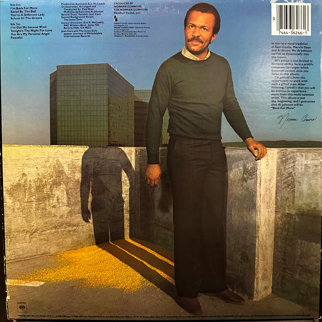 Al Johnson – Back For More