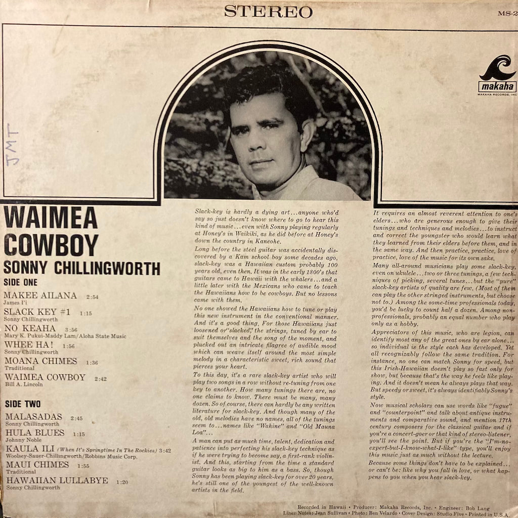 Sonny Chillingworth - Waimea Cowboy