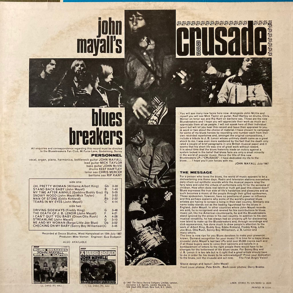 John Mayall - Blues Breakers Crusade