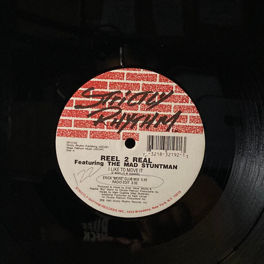 Reel 2 Real ft. The Mad Stuntman - I Like To Move It 12"