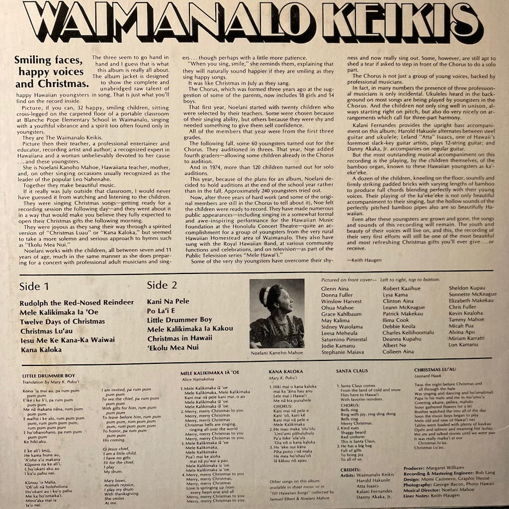 Waimanalo Keikis - Mele Kalikimaka
