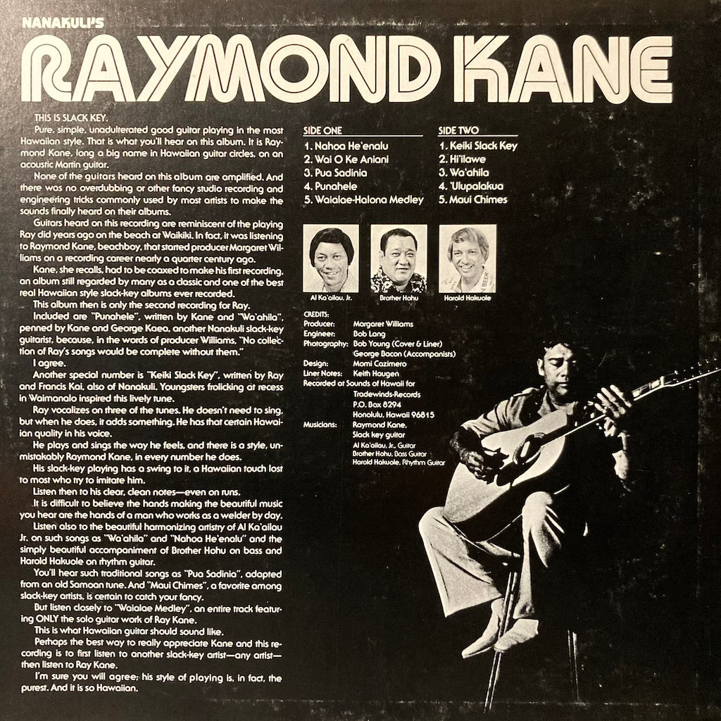 Raymond Kane - Nanakuli's Raymond Kane