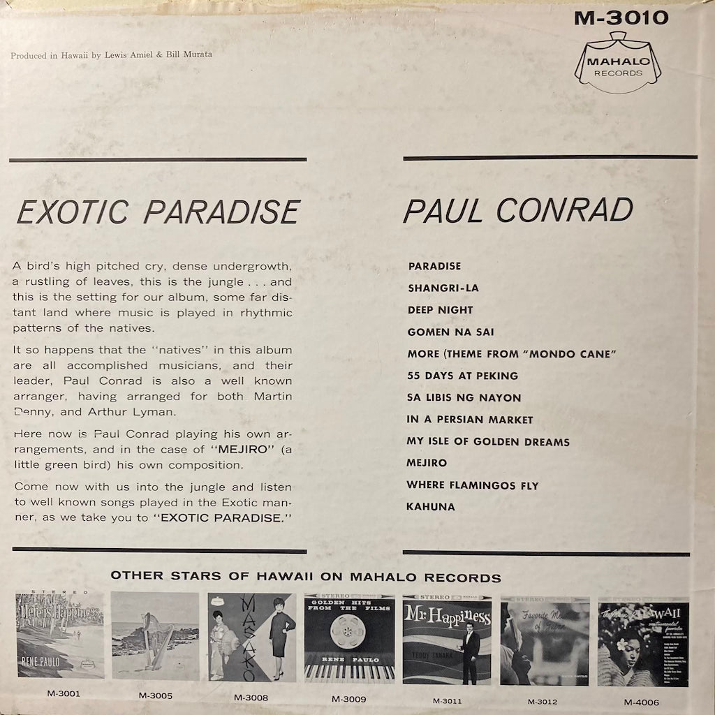 Paul Conrad - Exotic Paradise