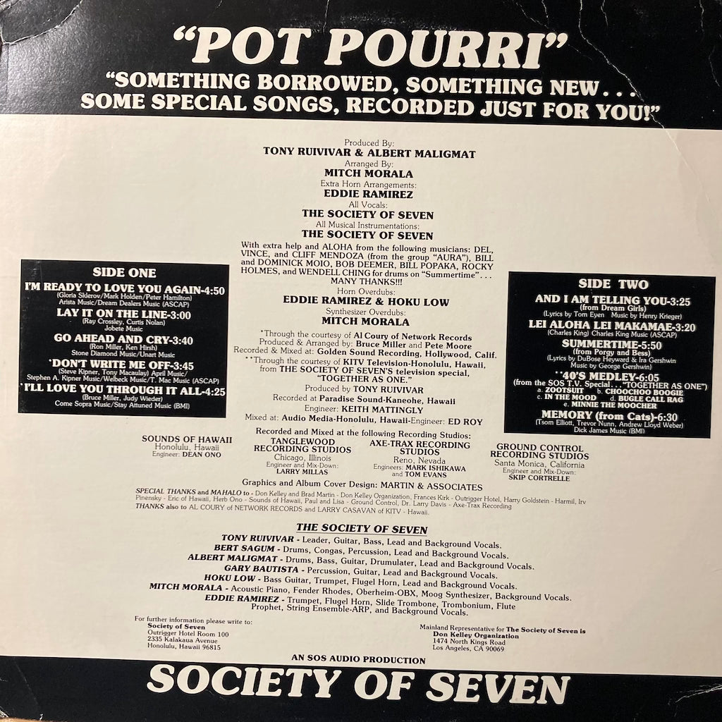 Society Of Seven - Pot Pourri [Signed]