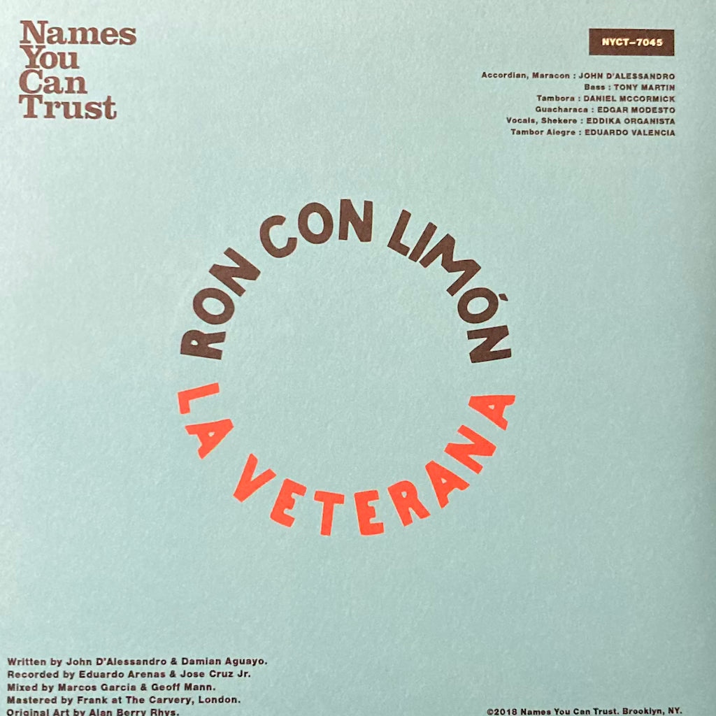 Yannga - Ron Con Limon/La Veterana 7"