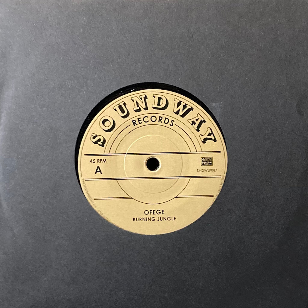 Ofege/Lexy Mella - Burning Jungle/On The Air - Rap Mix 7"