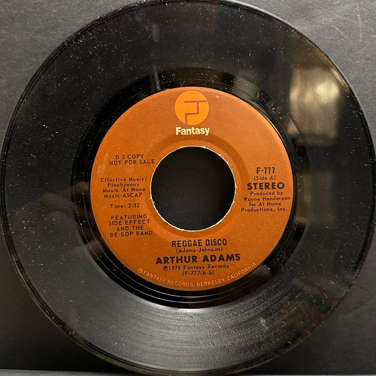 Arthur Adams – Reggae Disco / Reggae Disco [7"]